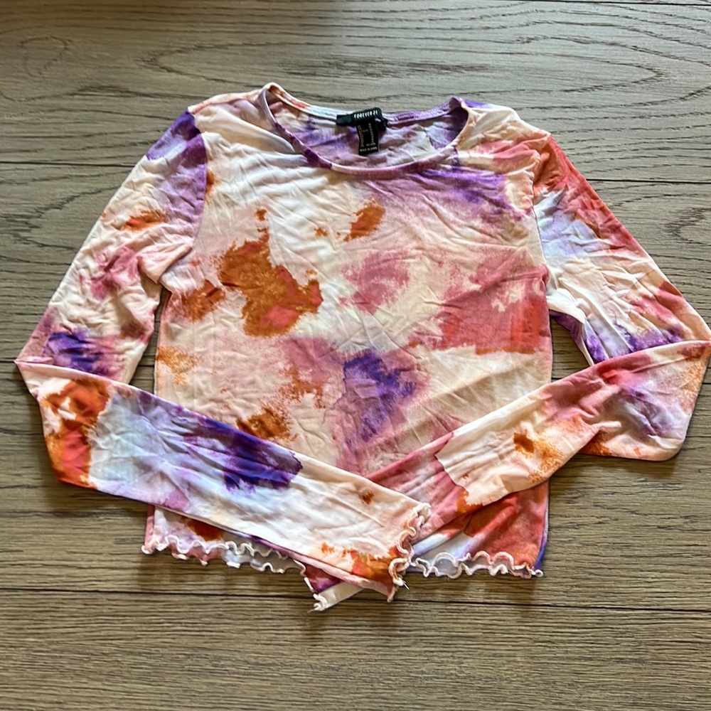 Forever 21 Women’s Crop Long Sleeve